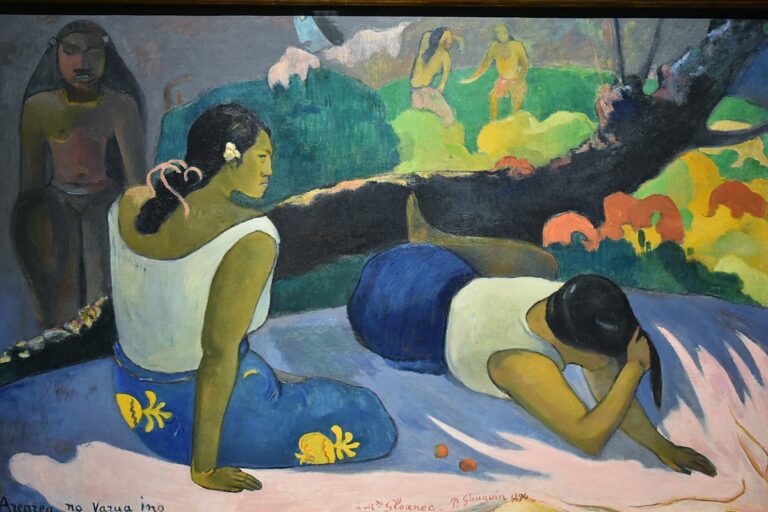 Paul Gauguin, Hvorfor er du så vred? Udstilling på